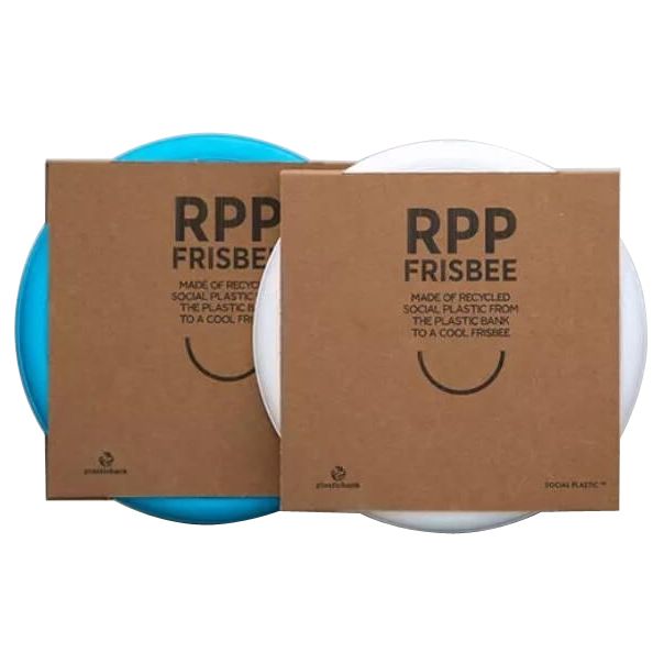 Frisbee van gerecycled plastic