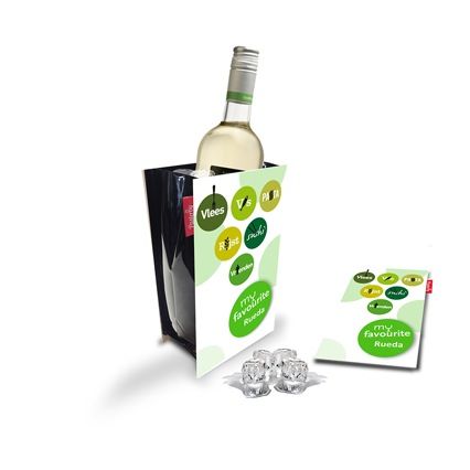 Trendy vouwkoeler voor wijn en bier