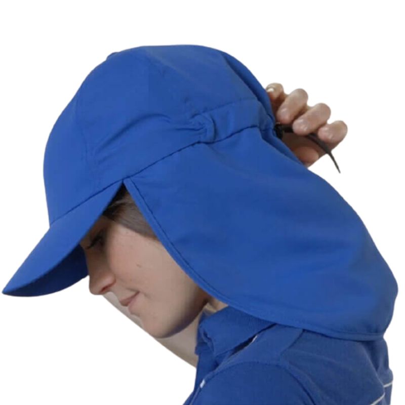 Beschermende UV cap voor nek 