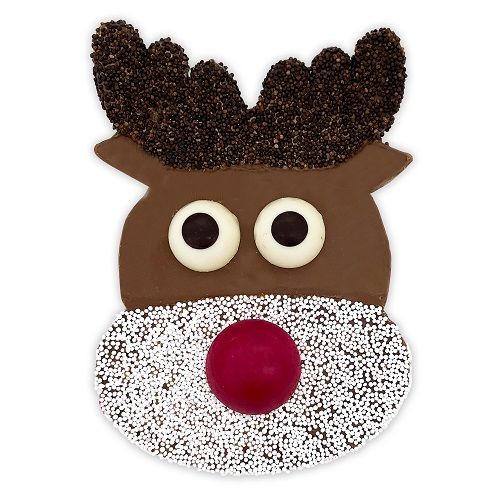 Happy Rendier van chocolade