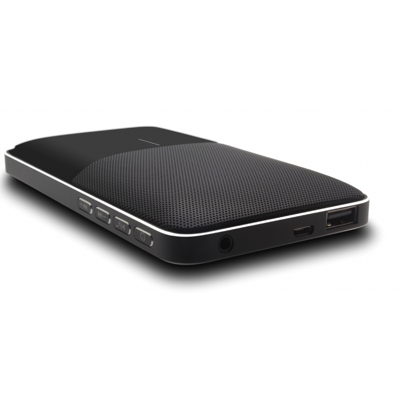 Powerbank, bluetooth speaker en microfoon in 1