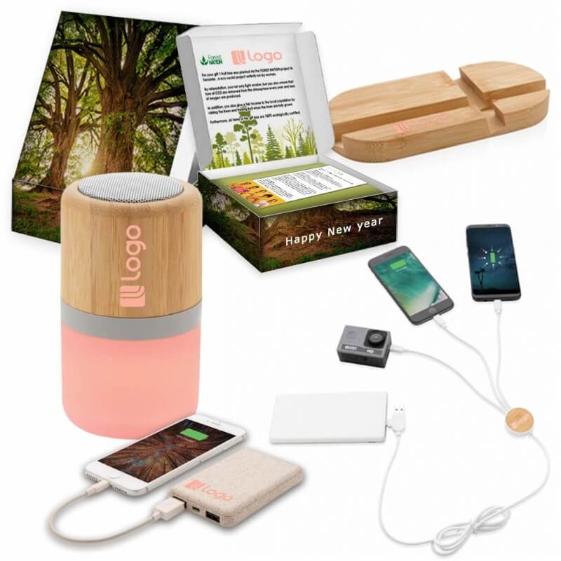 Ecogiftbox Sound & vision luxe 4-delig