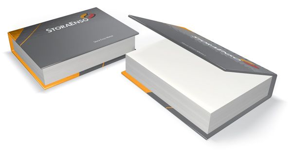 XXL sticky notes in hard cover