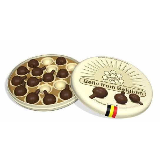 chocolade Atomium ballen