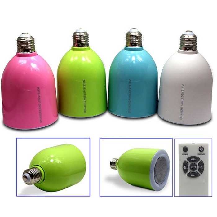 LED Lamp met Bluetooth Speaker