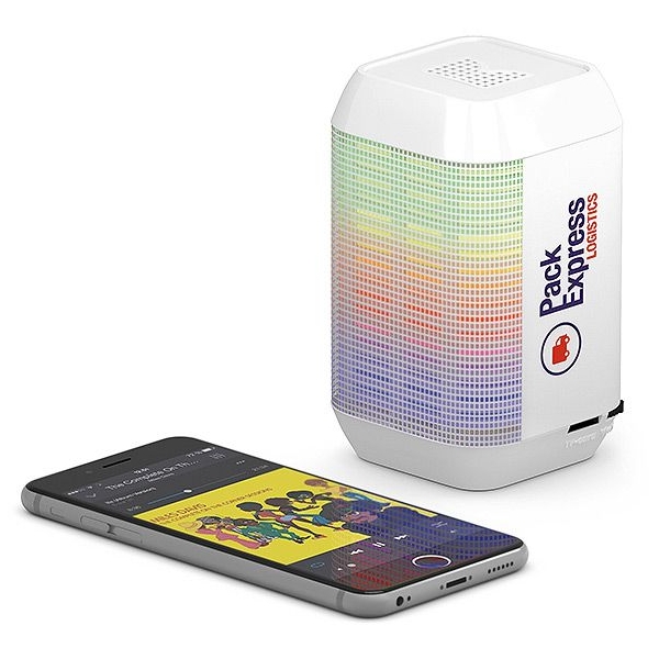 Lumy bluetooth speaker met LED's