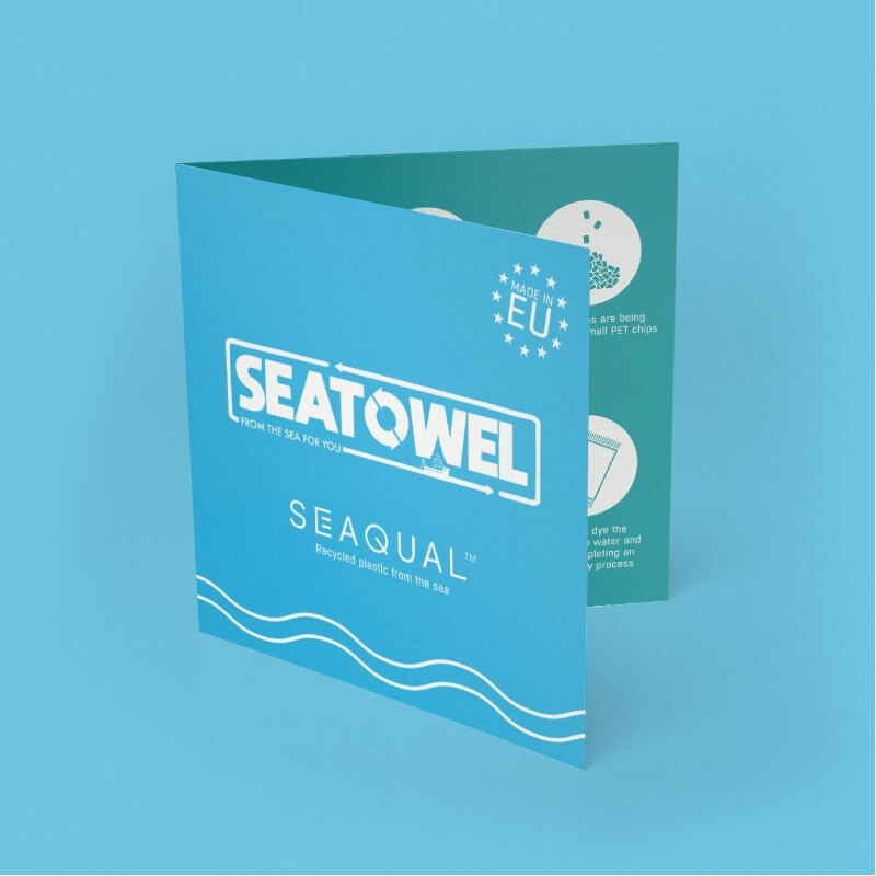 Sea Towel, 100% gerecycleerde handdoek