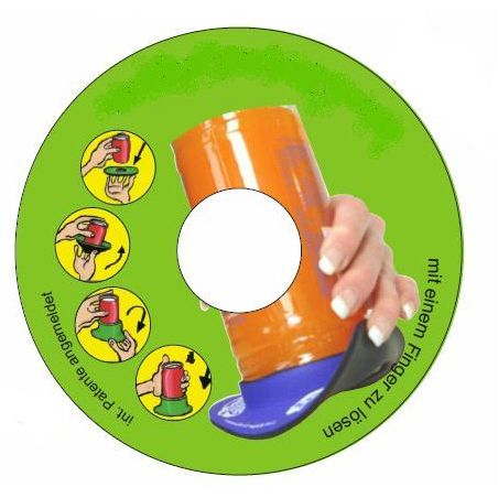 Vacuum flesjes houder