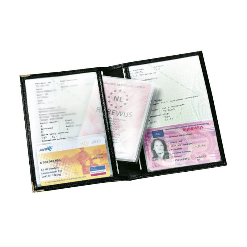 Autoportefeuille voor autodocumenten