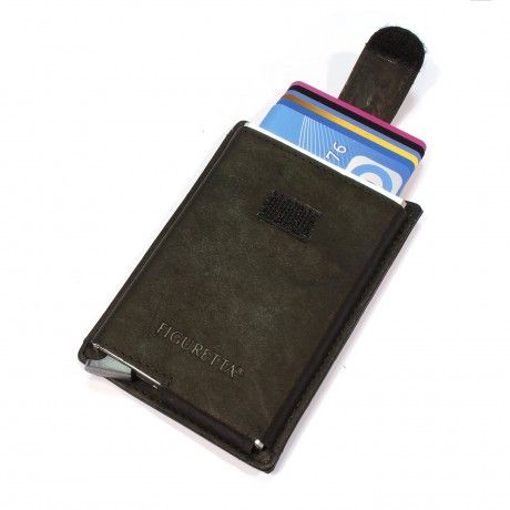 Figuretta lederen sleeve creditcardhouder