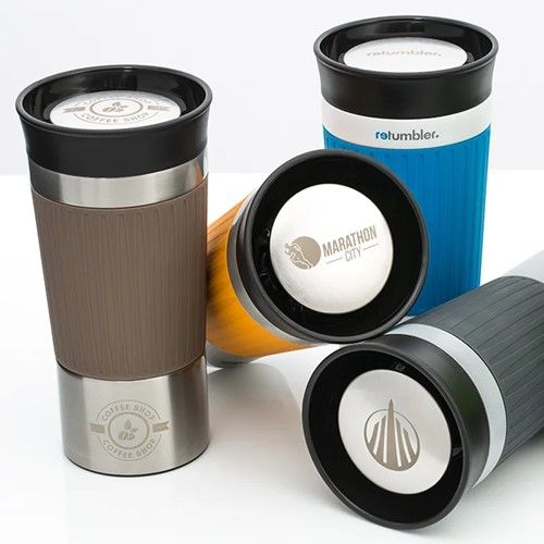 Thermosbeker met 360° drinkopening