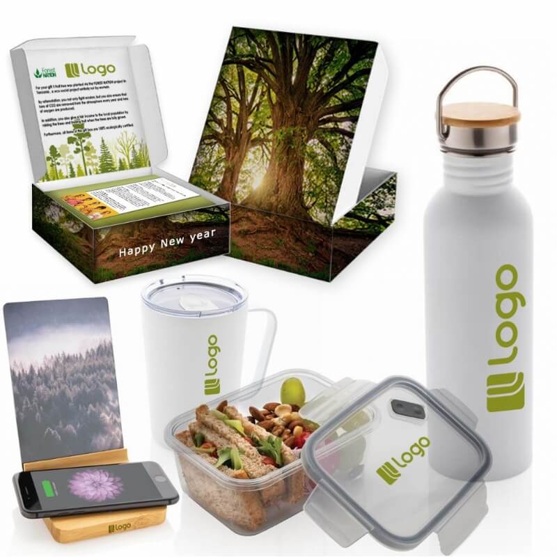 Ecogiftbox  Mixed-up eco desk set 4-delig