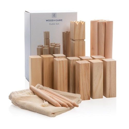Kubb spel in handig opbergzakje