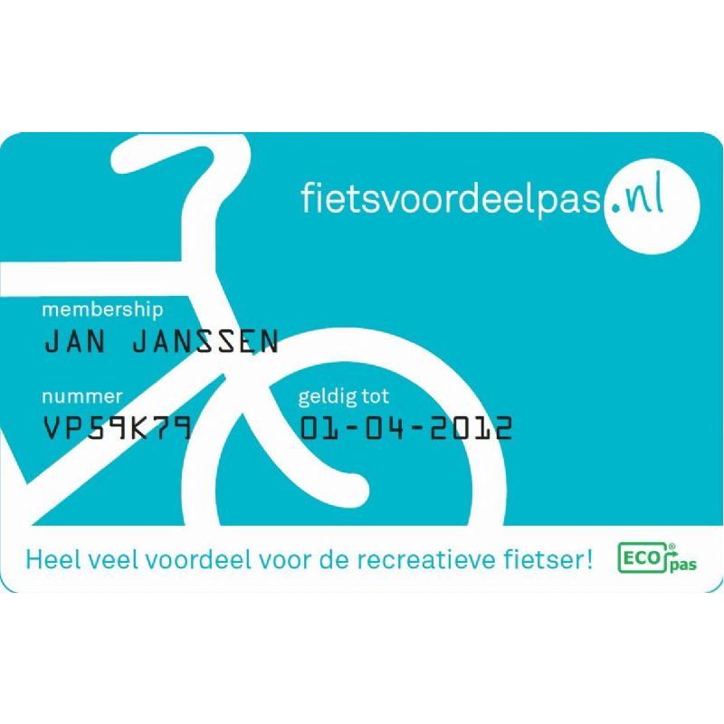 Fietsvoordeelpas als relatiegeschenk