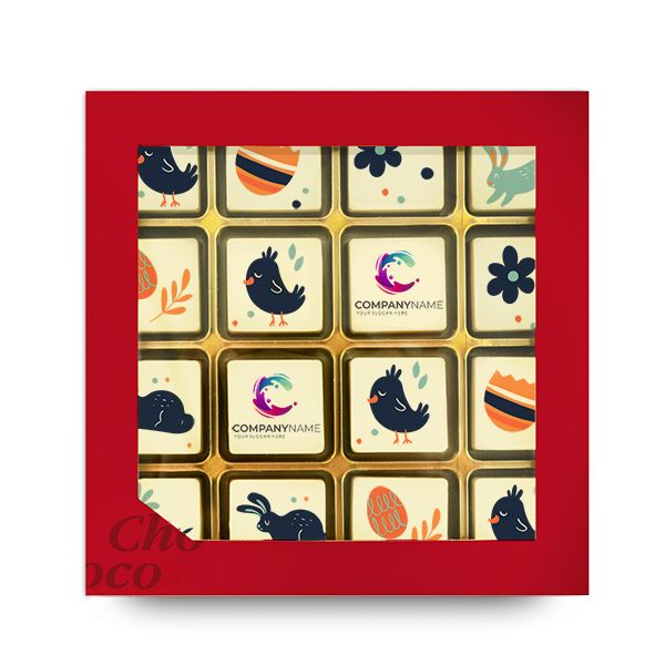 ChocoGiftBox 16 Paaschocolaatjes